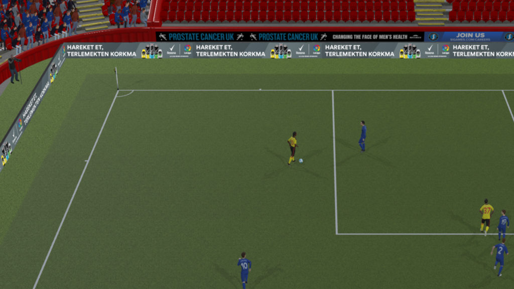 Image: Unilever's creative delivered in Football Manager 20